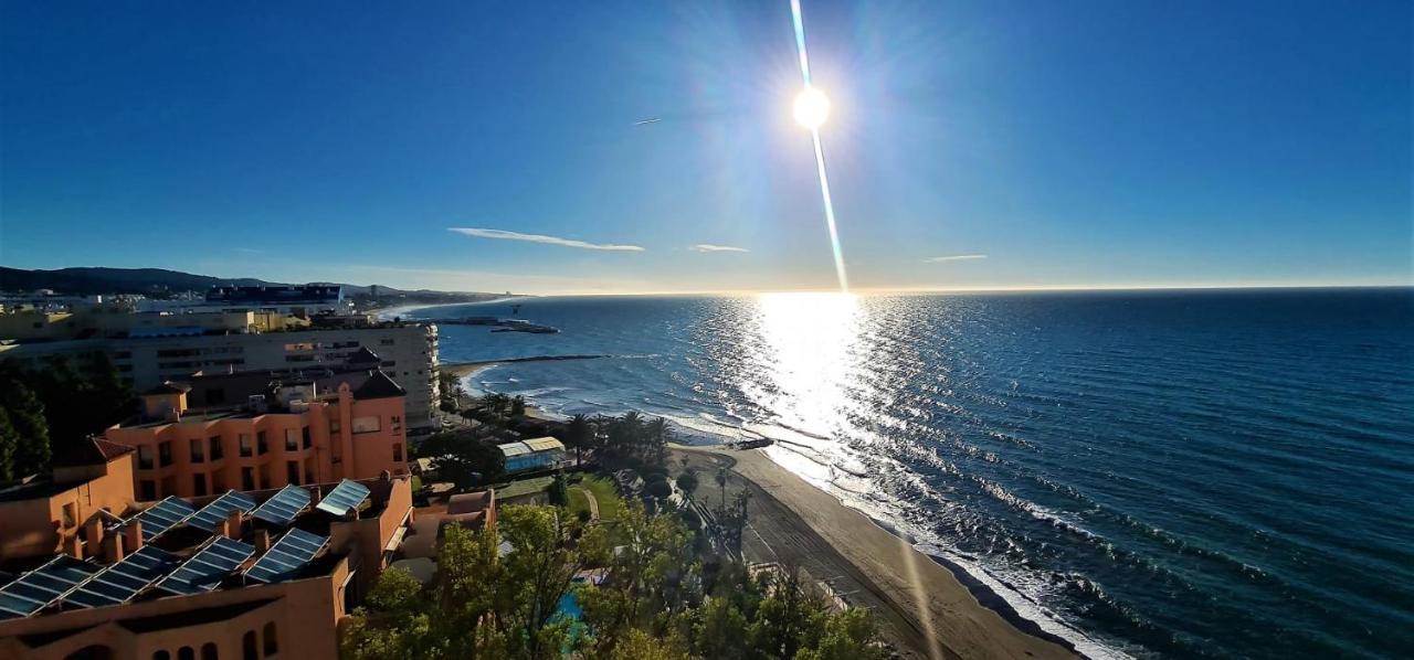 Apartamento Lujoso Y Moderno Vistas Panoramicas Al Mar Marbella Exterior foto