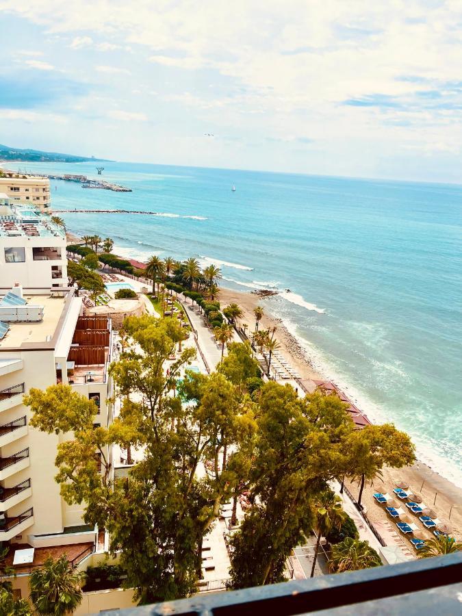 Apartamento Lujoso Y Moderno Vistas Panoramicas Al Mar Marbella Exterior foto